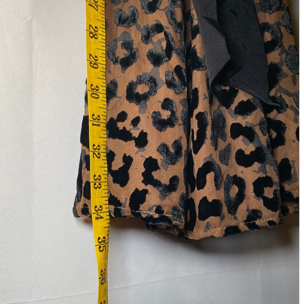 Express - Women's Small - Cheetah Print V-Neck Dress - Picture 9 of 12